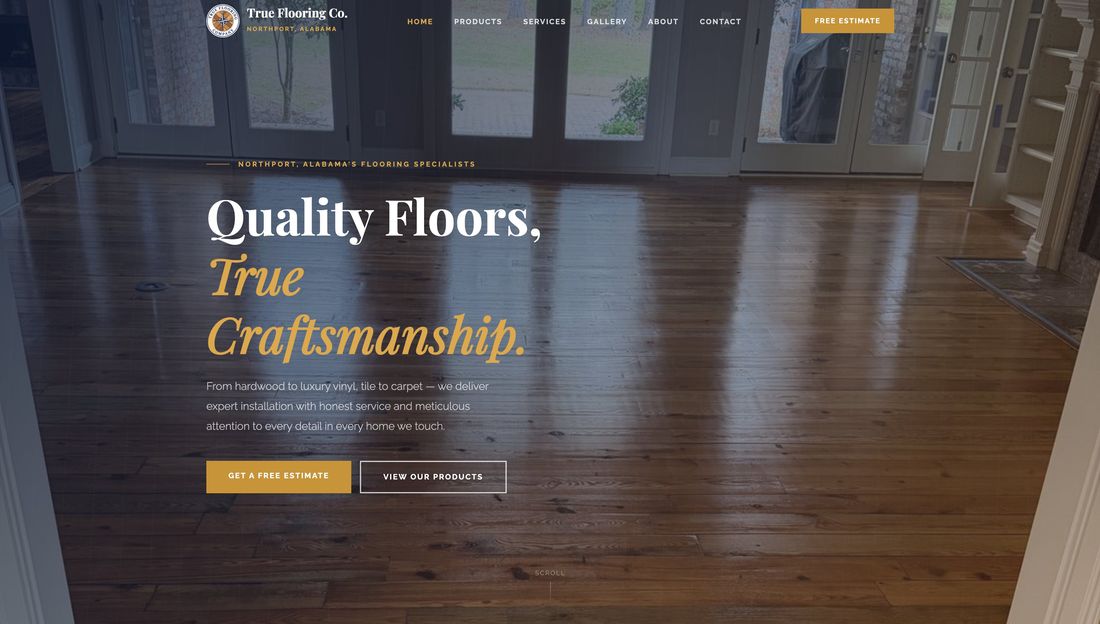 True Flooring Company website